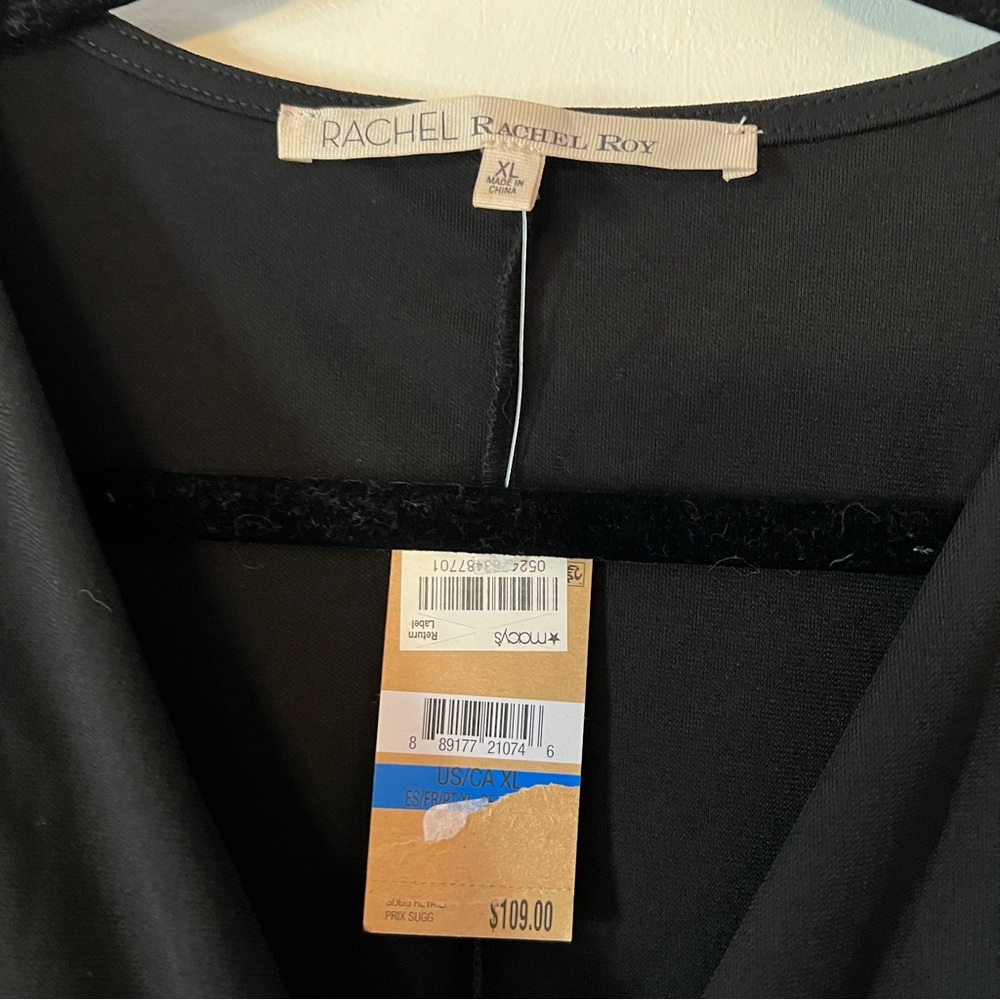 Rachel Roy Faux Wrap Dress - Picture 9 of 9